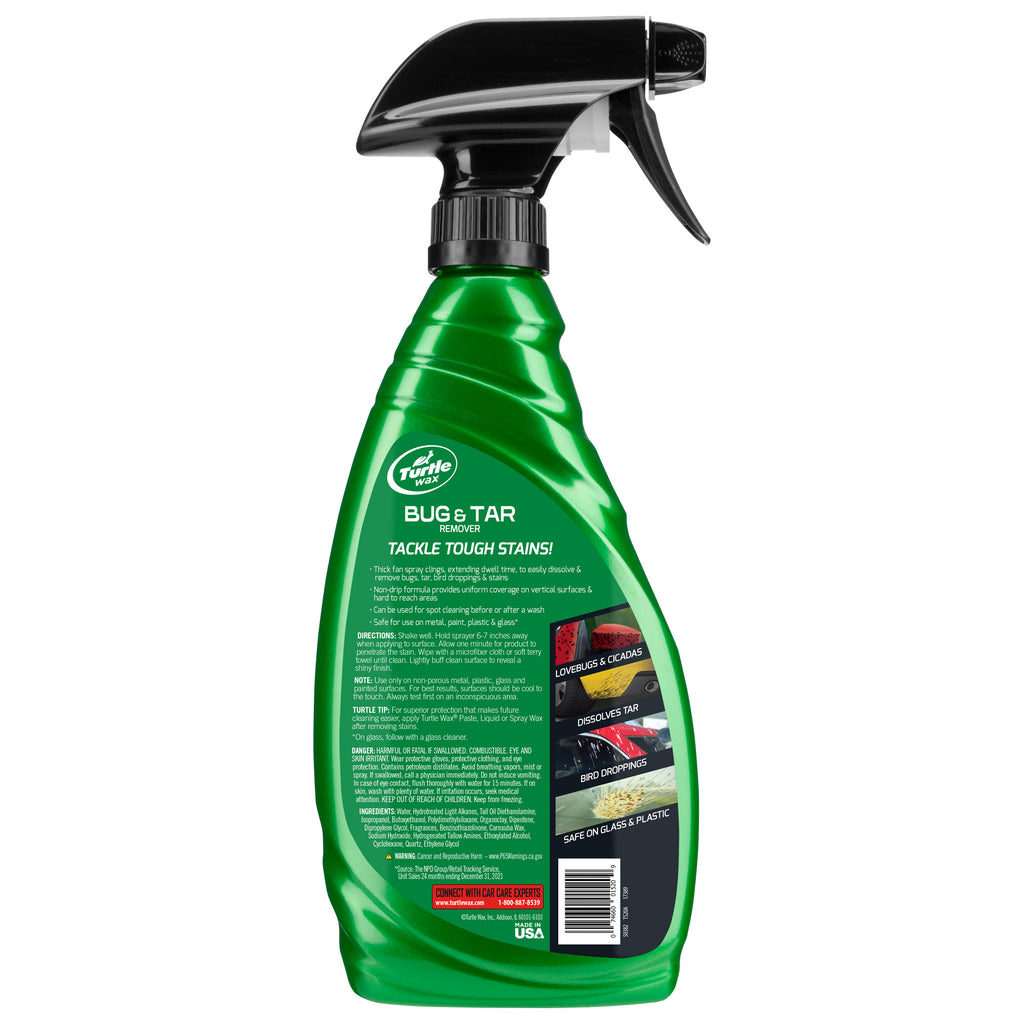 Turtle Wax Bug and Tar Remover Spray - Easily Removes Tough Stains - Safe  for All Finishes - Car Exterior Cleaner in the Car Exterior Cleaners  department at