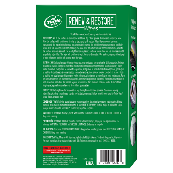 Renew & Restore Wipes