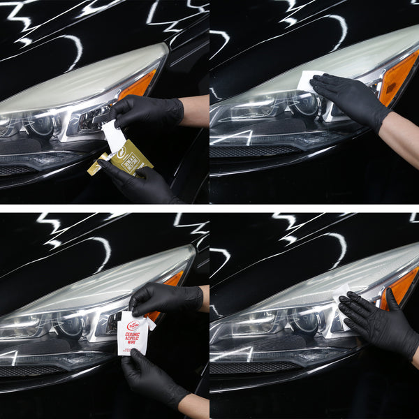 Headlight Lens Renewal Wipes
