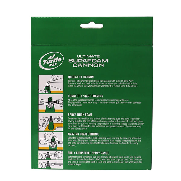 Turtle Wax Ultimate SupaFoam Cannon