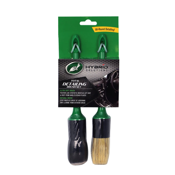 Turtle Wax Hybrid Solutions Total Detailing Brush Set 2PK