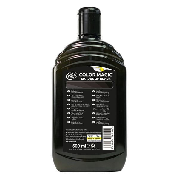 Color Magic Black Car Polish 500ml