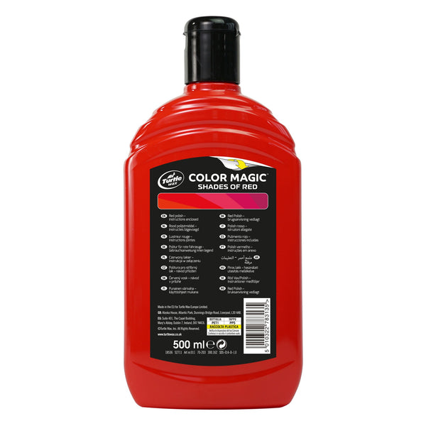 Color Magic Red Car Polish 500ml